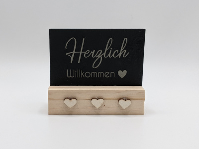 Aufsteller aus Schiefer