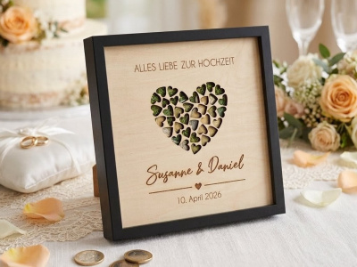 Geldgeschenke im Bilderrahmen