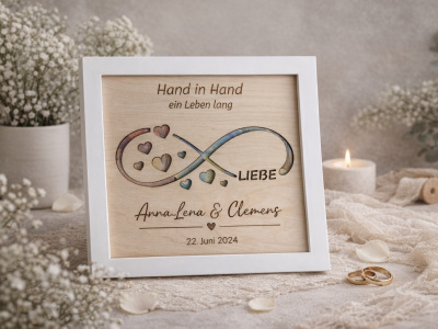 Geldgeschenke im Bilderrahmen